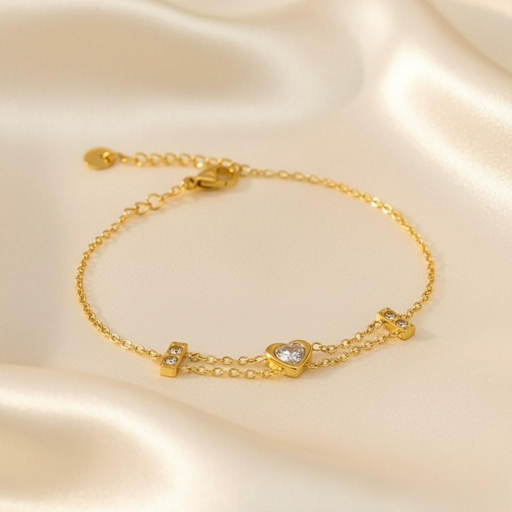 Serene silver bracelet