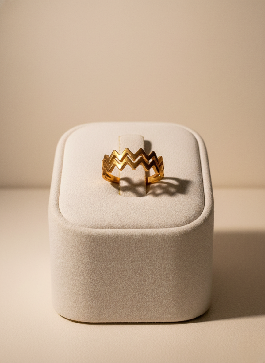 zigzag ring