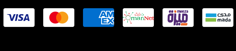 Accepted payment methods