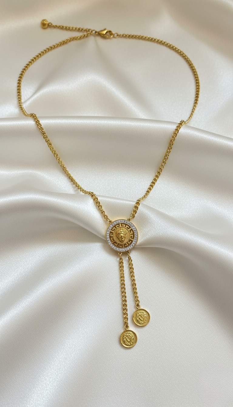 VERSACE necklace in gold